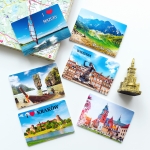 Wizytówki magnetyczne, magnesy reklamowe 6x9 cm PIANKOWE