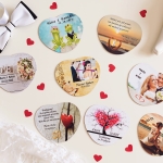 Podziękowania ślubne, magnesy na ślub - foto-magnesy, serce, serca