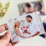 Foto-Magnes Podziękowania ślubne, magnesy na ślub - prostokąt