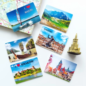 Wizytówki magnetyczne, magnesy reklamowe 5x7 cm PIANKOWE